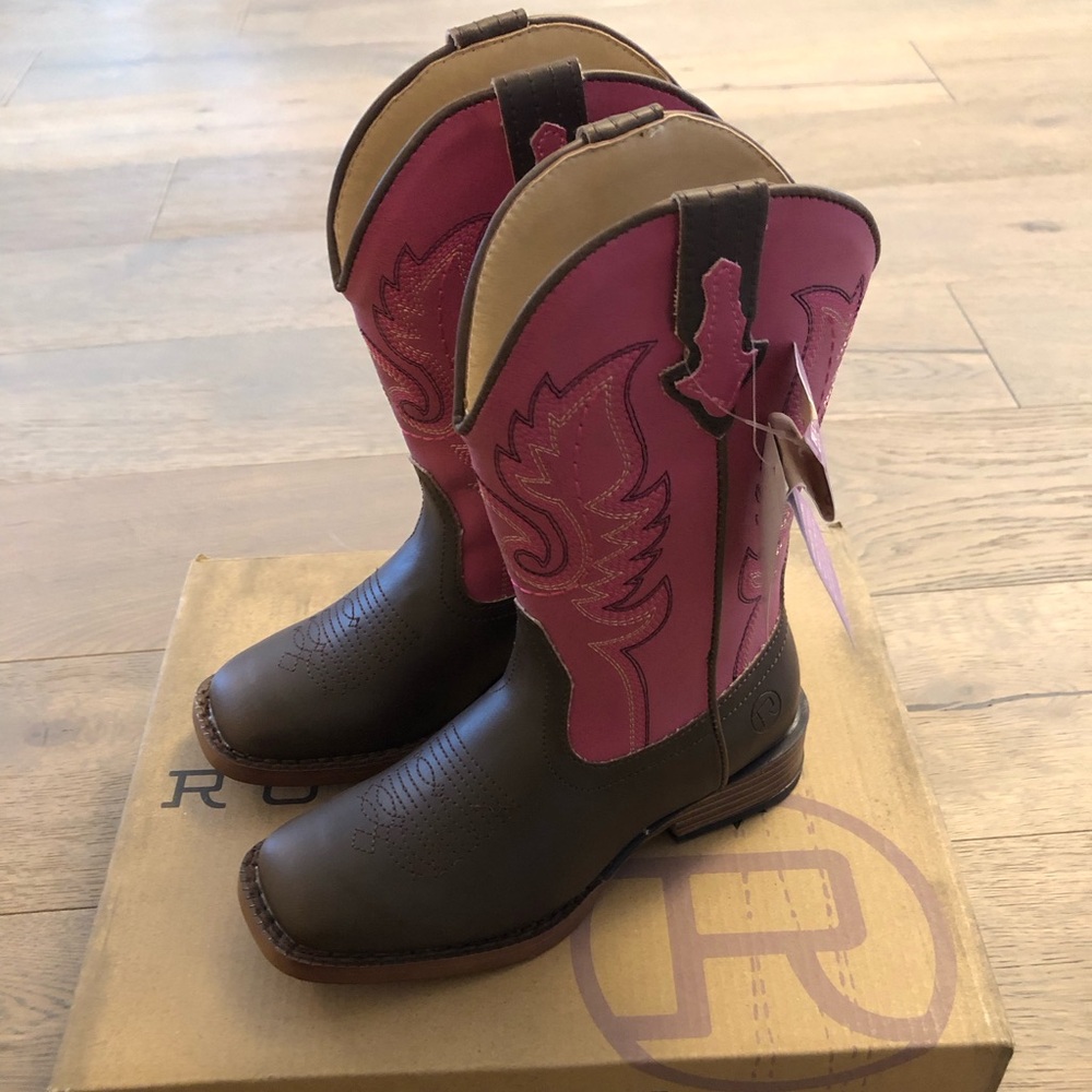 New Kids Roper Cowboy Boots